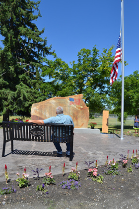 Newton Utah Bench Installation