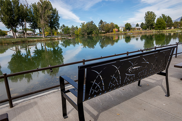 Contemporary Bench