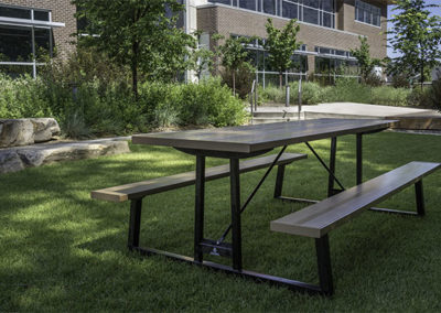 Aluminum School Picnic Table