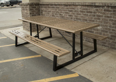 Stainless Steel Picnic Table