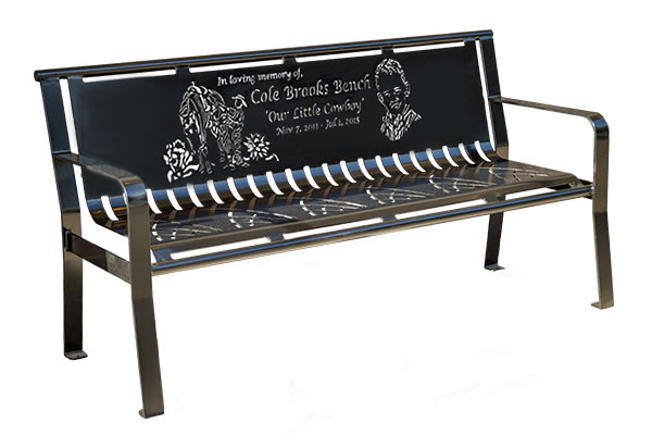 Contemporary-Memorial-Bench