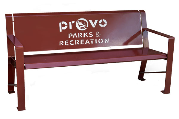 Metropolitan-Logo-Bench