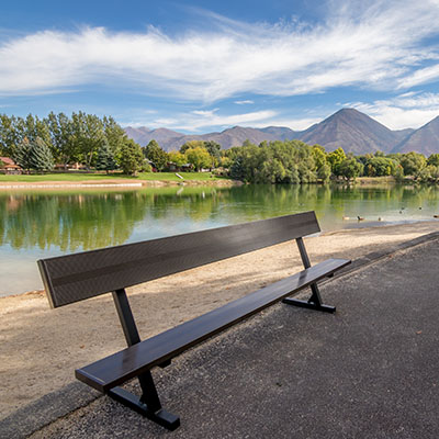 Classic Metal Park Benches