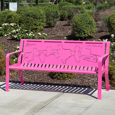 Steel Garden Legacy Benches