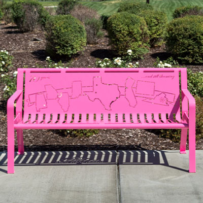 Steel Powder Coated Legacy Benches