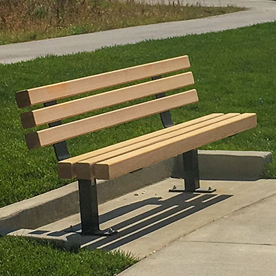 Wooden Douglas Fir Benches